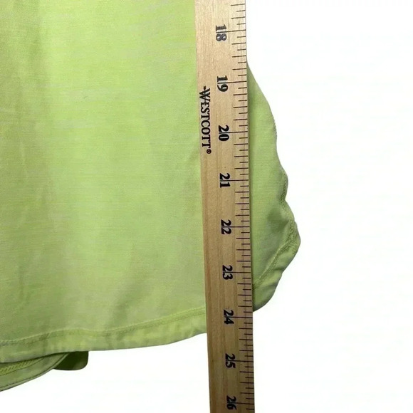 Adidas Neon Green Workout Tank Black and White Stretchy Straps | Size Small - Picture 6 of 7